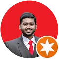 Headshot of Mr.Jebin Philip, Google-reviewed dental patient