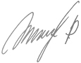 Dr. Samuel K Ninan signature